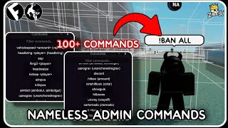 NEW Nameless Admin Commands  ROBLOX SCRIPTS  MobilePC   FE Admin Script [upl. by Ihcur]