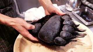 Japanese Food  GIANT BEAR PAW Tokyo Japan [upl. by Bertelli]