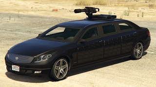 GTA 5  Benefactor Turreted Limo [upl. by Sixela]