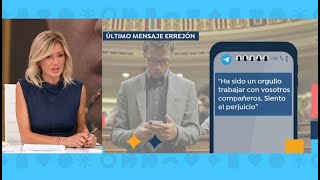 Preocupación por el paradero y estado mental de Errejón tras su mensaje quotHa sido un placerquot [upl. by Alabaster]