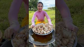 Garlic crispy cook recipe shortvideo shorts food recipe cooking [upl. by Nauqat]