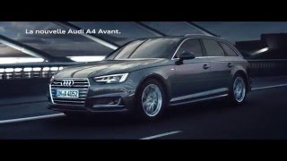 La nouvelle Audi A4  Conditions Salon [upl. by Simdars]