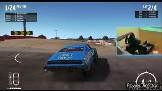 Wreckfest 100 force feedback challenge [upl. by Leahplar]