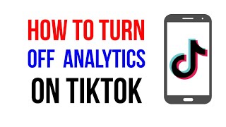 how to turn off analytics on tiktok [upl. by Kassey]