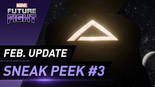 MARVEL Future Fight Feb Update Sneak Peek 3 [upl. by Vernier]