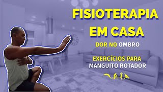 Fisioterapia em Casa  OMBRO Exercício para Fortalecimento do manguito rotador com elástico  VD70 [upl. by Tove178]