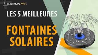 ⭐️ MEILLEURE FONTAINE SOLAIRE  Comparatif 2024 [upl. by Sansen]