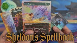 Every Card In Sheldons Spellbook Secret Lair [upl. by Enelyak]