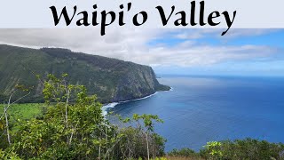 Waipio valley Valley  Hilo to Waikoloa [upl. by Stilla817]