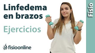 14 EJERCICIOS para el TRATAMIENTO del LINFEDEMA en BRAZOS 💪🏻 [upl. by Ecidnacal]