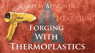 Working with Moldable Plastic  Best Heating Method Polymorph Instamorph  Cosplay Apprentice [upl. by Repsag]