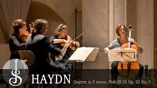 Haydn  String Quartet In F Minor  Hob III35  Op 20 No 5 [upl. by Llerrot991]