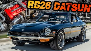 RB26 Powered Datsun 240Z Street Pulls SOUND AMAZING Cleanest 240Z Weve Ever Seen [upl. by Akeimahs323]