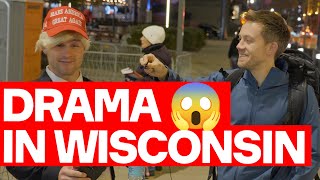 Owen Jones In Wisconsin  Trump Gaza And Fury On 2024 Presidential Campaign Trail [upl. by Sirmons949]