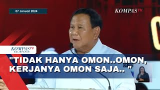 Pandangan Prabowo Terkait Hubungan Internasional [upl. by Ayenat]