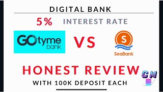 GoTyme VS SeaBank I Honest Comparison [upl. by Garlen546]