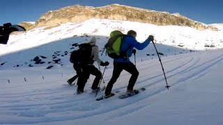 Schneeschuhe Tour auf Bannalp [upl. by Edlitam]