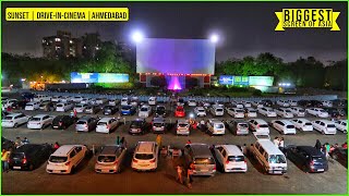 DRIVEINCINEMA 📽️  AHMEDABAD  Movie  Open Air Theatre [upl. by Rimahs953]