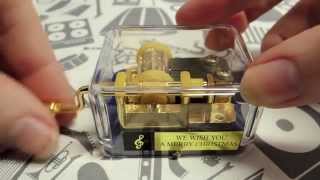 We Wish You A Merry Christmas  Hurdy Gurdy Music Box [upl. by Marentic]