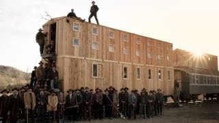 On Set Building Season 3 Hell on Wheels [upl. by Hobard]