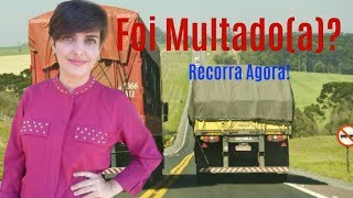 RECURSO de multa ULTRAPASSAGEM em faixa contínua PRF  DER AGETOP [upl. by Adnawed671]