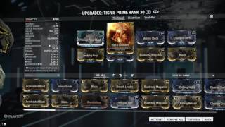 Warframe  100 status Tigris Prime Vs pure damage [upl. by Nigle]