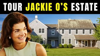 Explore Jackie Kennedy Onassis 28 Million Beachfront Property [upl. by Tnerual55]