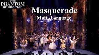 JF The Phantom of the Opera  Masquerade MultiLanguage [upl. by Steward]