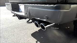 20112013 SVT Raptor Roush Catback Performance Exhaust Kit [upl. by Kobe]