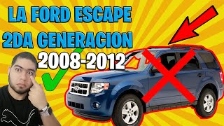 ford escape ✅  REVIEW  vas a adquirir una o tienes una FORD ESCAPE 2008 al 2012  pagina web 🔥 [upl. by Rosalee]