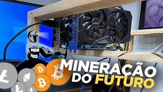 COMO MONTAR UMA MINI RIG DE MINERAÃ‡ÃƒO DE CRIPTOMOEDAS DE FORMA SIMPLES [upl. by Natsud976]