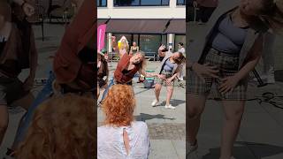 🇸🇪 Gothenburggothenburg  School Girls Street Performance [upl. by Almund]