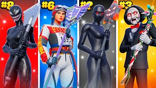 71 Most TRYHARD Fortnite Skin Combos [upl. by Yenetruoc]