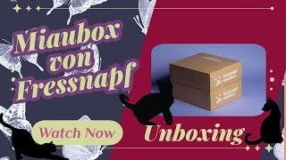 Unboxing🐈Die Fressnapf Miaubox🐈I Januar 2024 I [upl. by Suirradal]