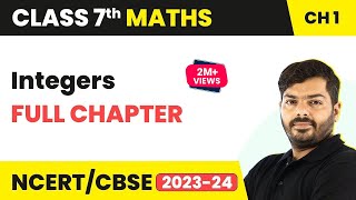 Class 7 Maths Chapter 1  Integers Full Chapter Explanation and Exercise 11 to 14 [upl. by Albertina898]