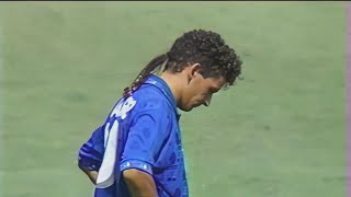 FIFA World Cup 1994  Brazil v Italy  Full Penalty ShootoutNHK HD [upl. by Yarezed384]