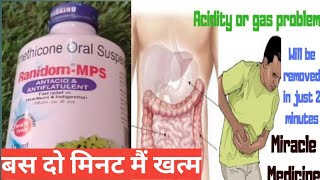 Ranidom MPS Syrup full imformation  Magaldrate amp Semthicone  S medical store [upl. by Jaan73]