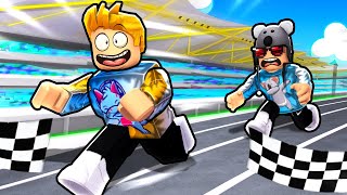 3000000 SPEED Race in Roblox RunStar Simulator [upl. by Ledba]