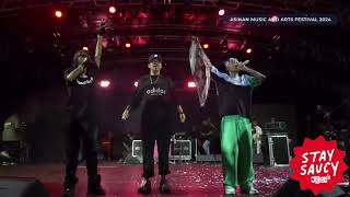 FLOW G AT SKUSTA CLEE  PAUWI NAKO LIVE  PANGASINAN MUSIC FEST 2024 [upl. by Rachael]