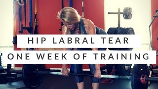 Hip labral tear  what she learned with truly personalized training [upl. by Lorola]