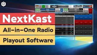 NextKast AllinOne Radio Automation for Windows [upl. by Warde]