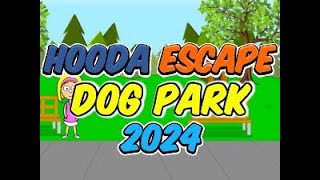 Hooda Escape Dog Park 2024  Walkthrough  Hints  Cheats [upl. by Aisek]