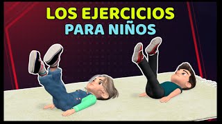 EJERCICIOS LÚDICO Y FITNESS PARA NIÑOS [upl. by Keheley]