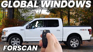 Enabling Global Windows on F150  2015  2020 [upl. by Nevada729]