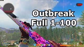 Outbreak Full Rounds 1100 cold war zombies [upl. by Niwhsa]