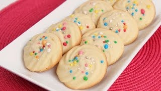 Italian Butter Cookie Recipe  Laura Vitale  Laura in the Kitchen Episode 758 [upl. by Tingey453]