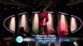 Jermaine Jones  Knocks Me Off My Feet  Top 13 American Idol [upl. by Grearson]