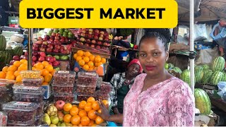 AFRICAN MARKET VLOG  FRESH FOODSCOST OF LIVING IN KAMPALA [upl. by Drarehs]