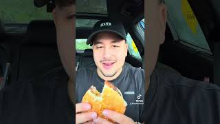 NEW BK WHOPPERS ALERT 🚨 fyp tiktok burgerking whopper food mukbang review [upl. by Aloz]