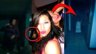 9 Misteriosas Selfies donde Hubo un Invitado PARANORMAL II [upl. by Alisen]